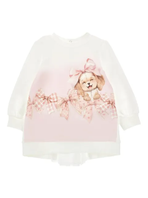 Monnalisa printed dress