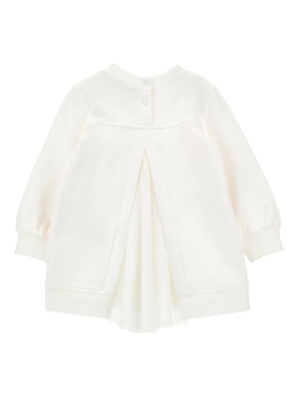 Monnalisa Jurk met print - Wit