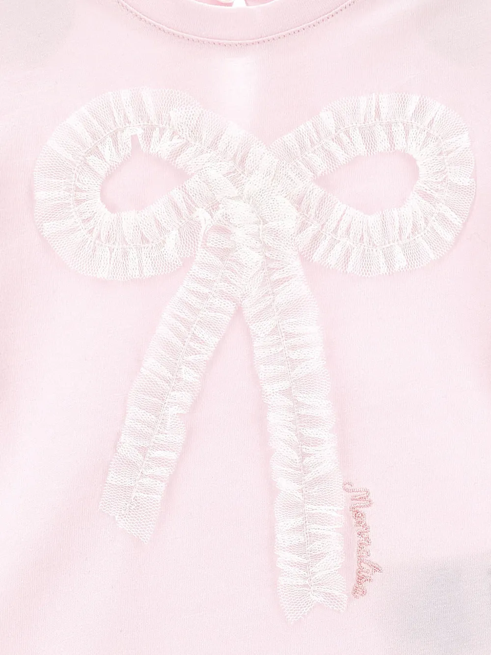 Monnalisa Katoenen T-shirt Roze