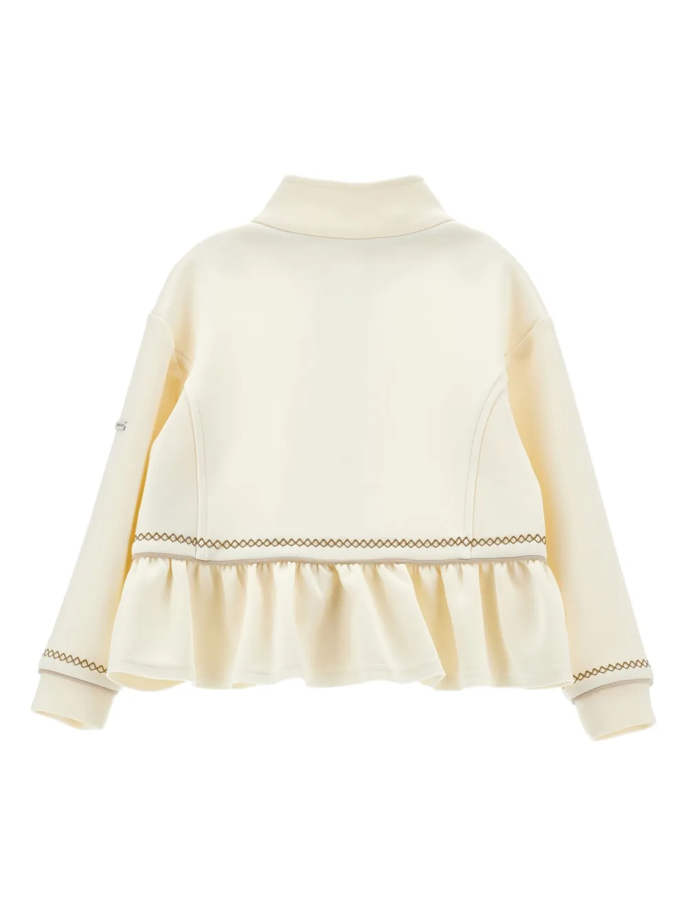 Monnalisa zip-up bomber jacket | Girls Bomber Jackets | Image 2