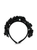Monnalisa sequin-embellished hair band - Black