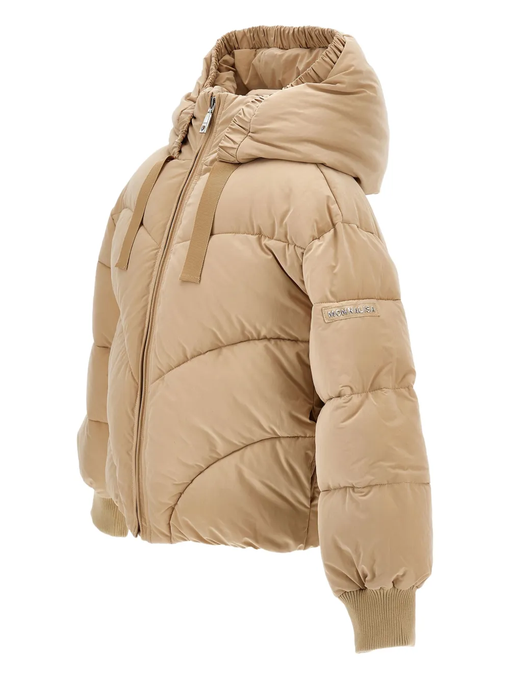 Monnalisa Gewatteerd jack Beige
