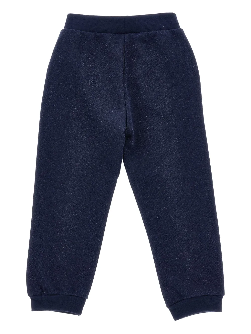 Monnalisa Trainingsbroek met geborduurd hart Blauw