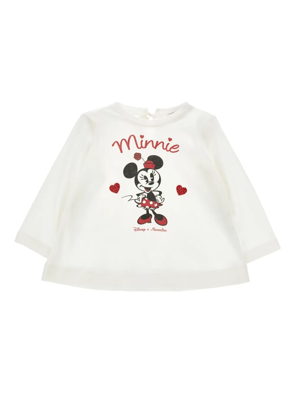 Monnalisa Jersey T-shirt Wit