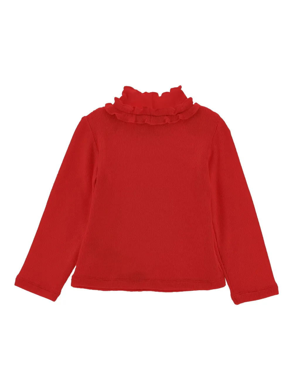 Monnalisa cotton jumper Rood