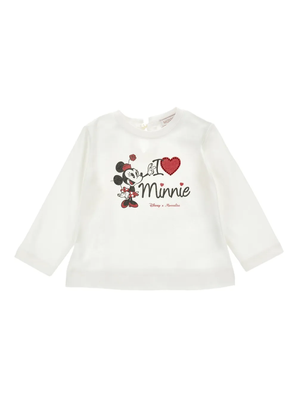 Monnalisa Jersey T-shirt Wit