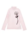 Monnalisa jersey top - Pink