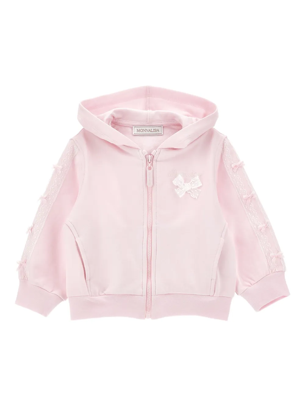 Monnalisa Jersey hoodie Roze
