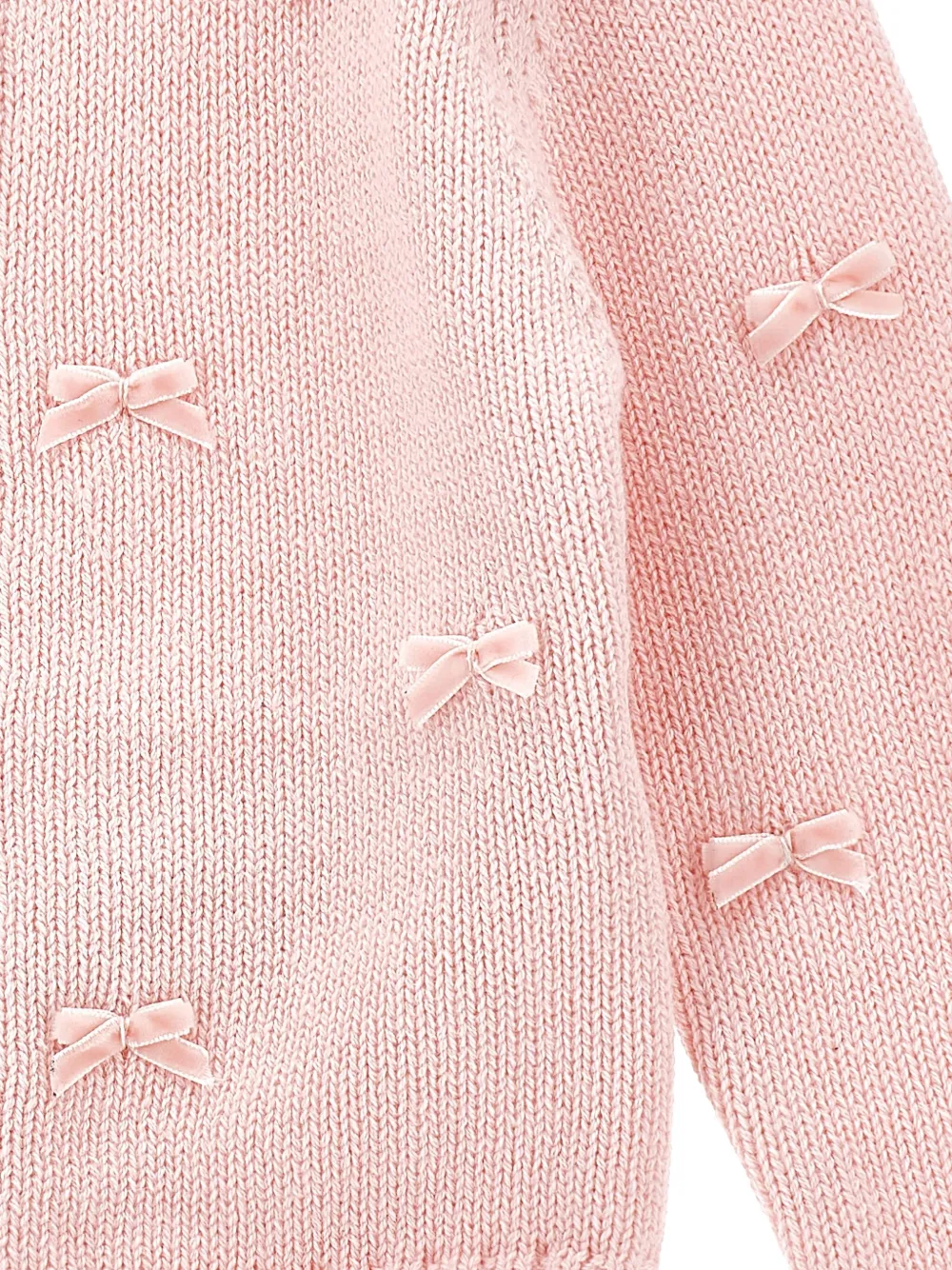 Monnalisa Vest met strikdetail Roze