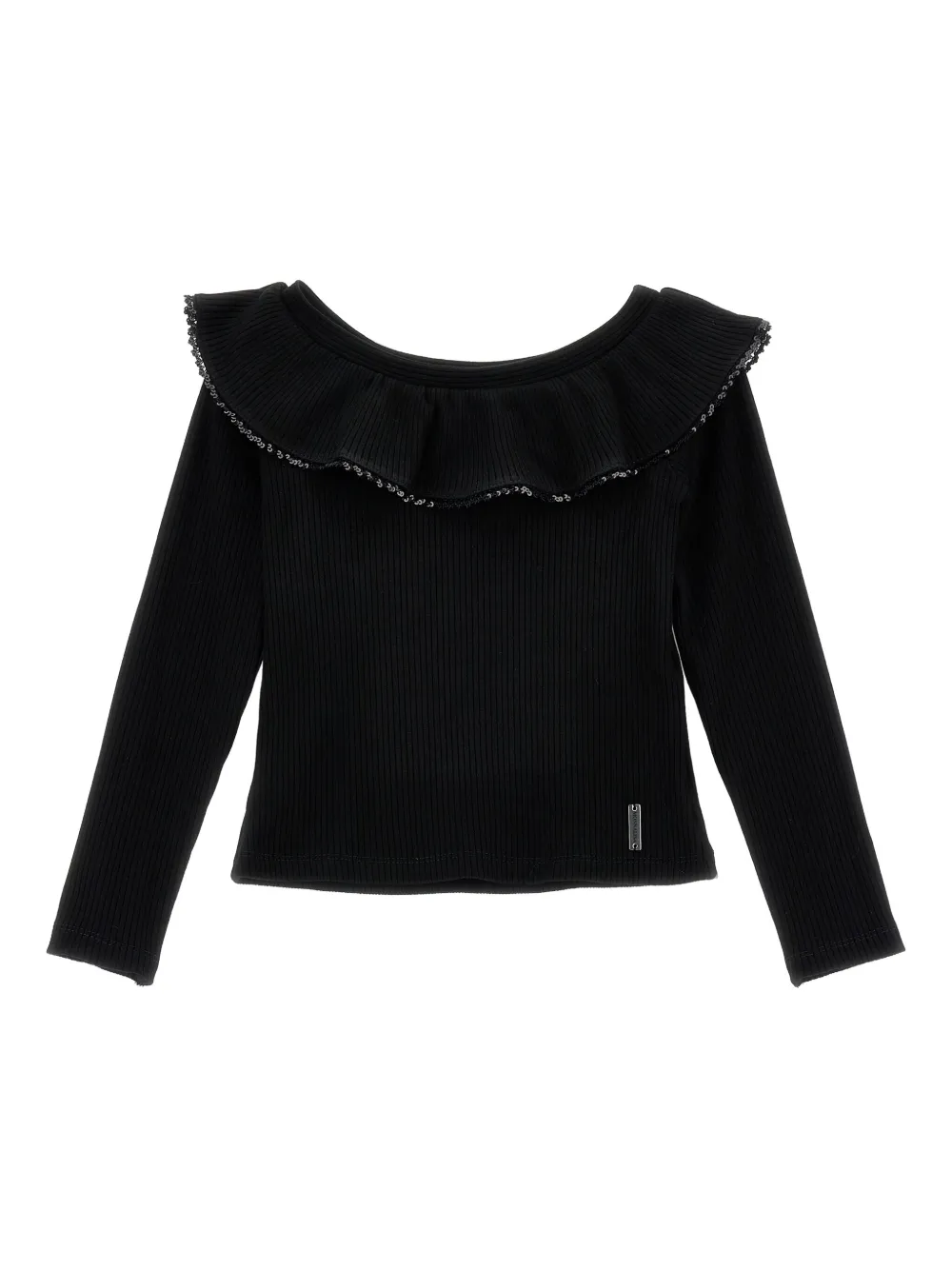 Monnalisa long sleeve t-shirt | Black | Image 1
