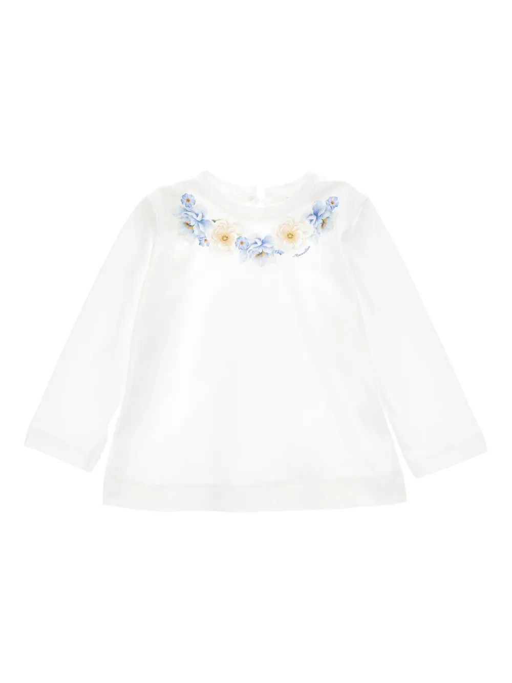 Monnalisa Katoenen T-shirt Wit