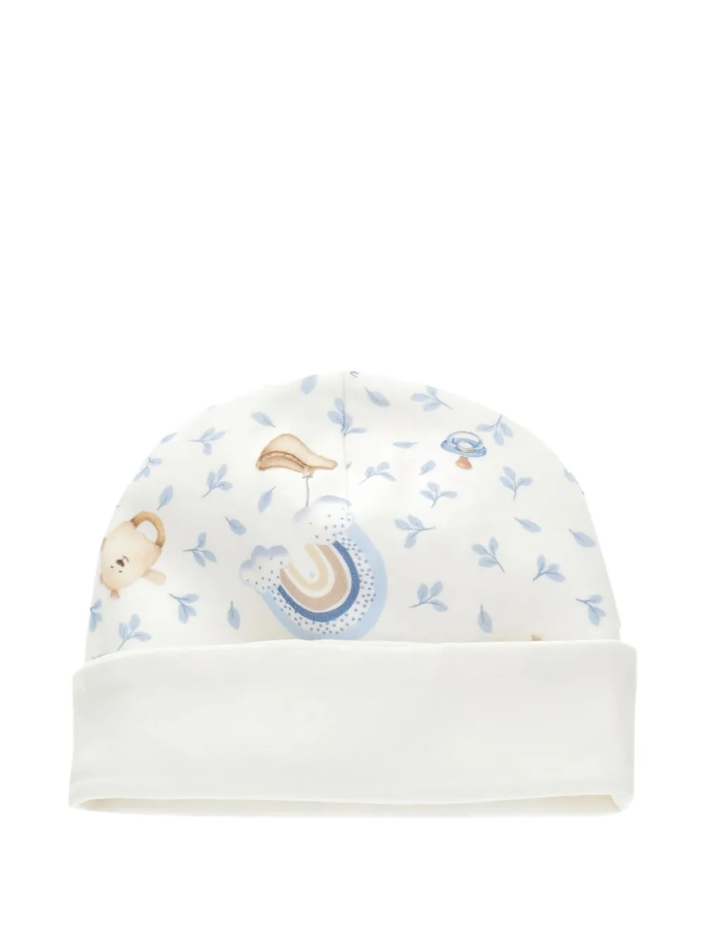 Monnalisa Muts met print Wit