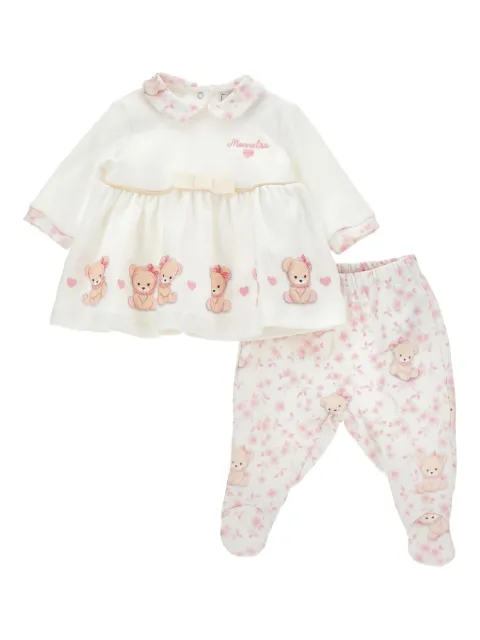 Monnalisa organic cotton trouser set