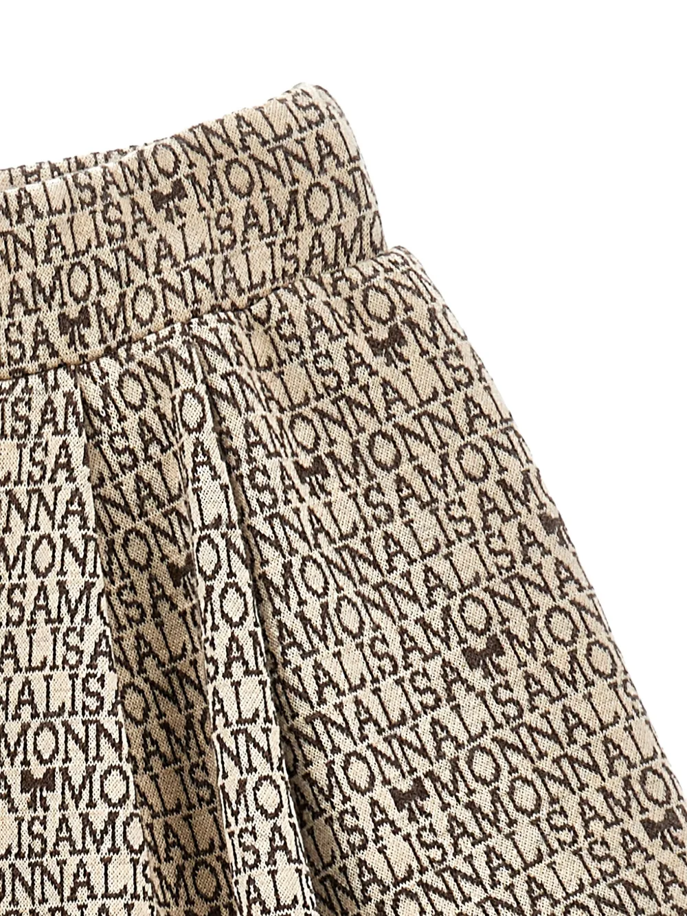 Monnalisa Shorts met geplooid detail Beige