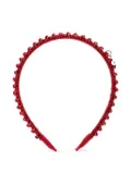 Monnalisa beaded headband - Red