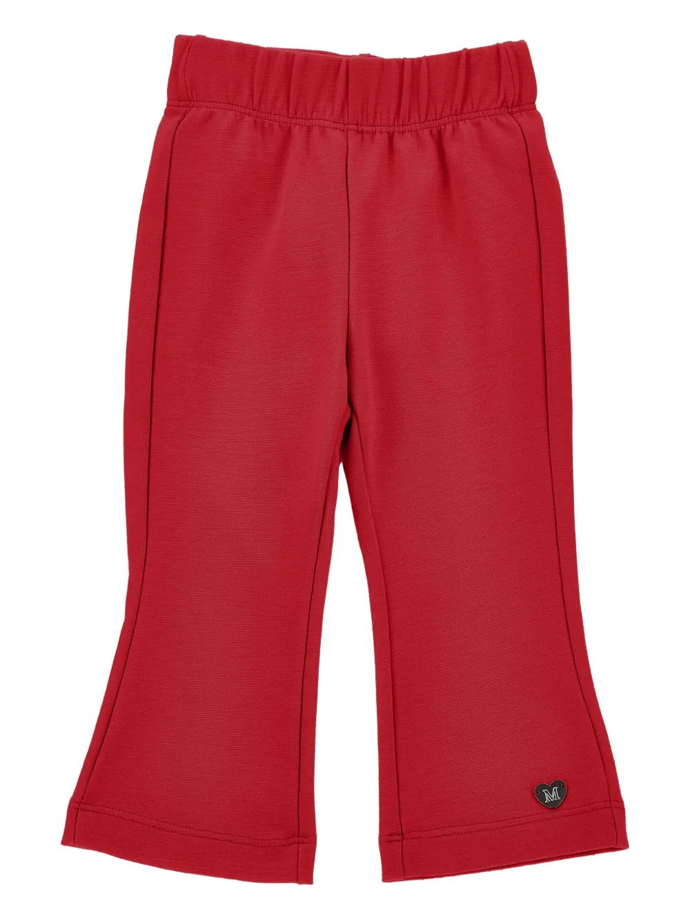 Monnalisa Trainingsbroek met wijde pijpen Rood