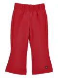 Monnalisa wide-leg track pants - Red