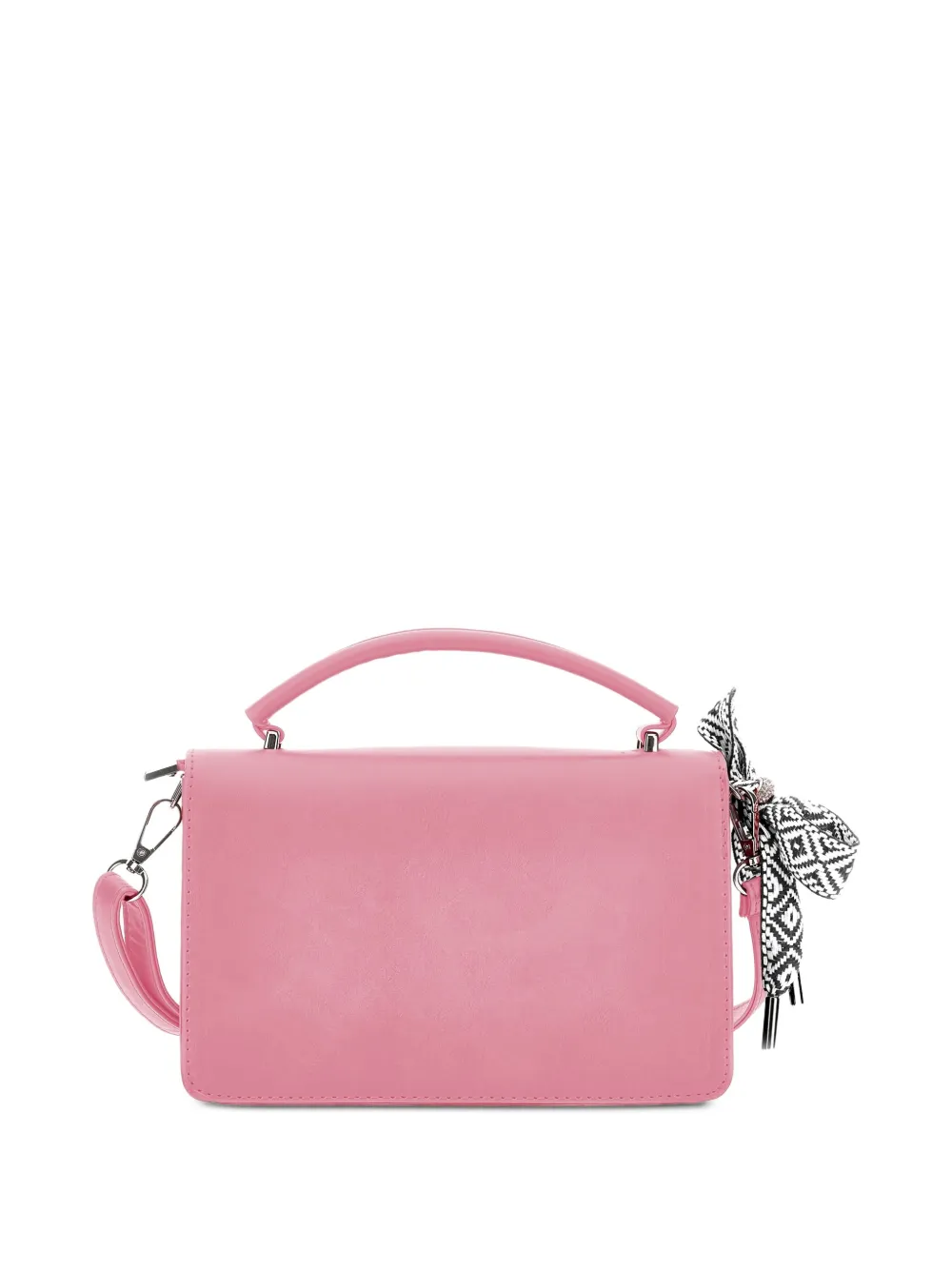 Monnalisa Schoudertas met logo-reliëf Roze