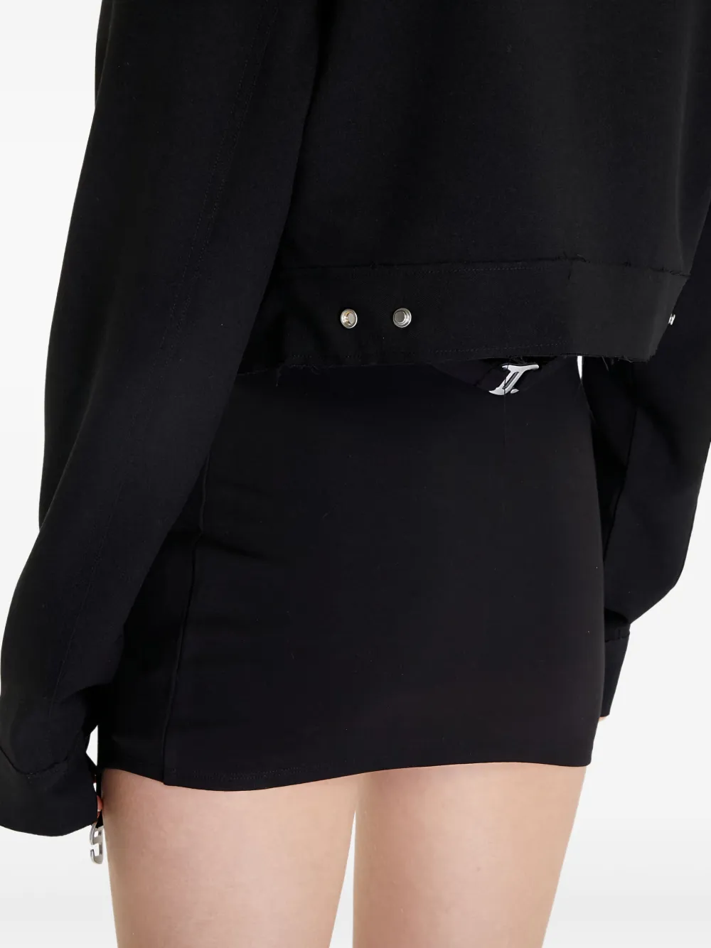 Heliot Emil Evenness Cropped Jacket In Black