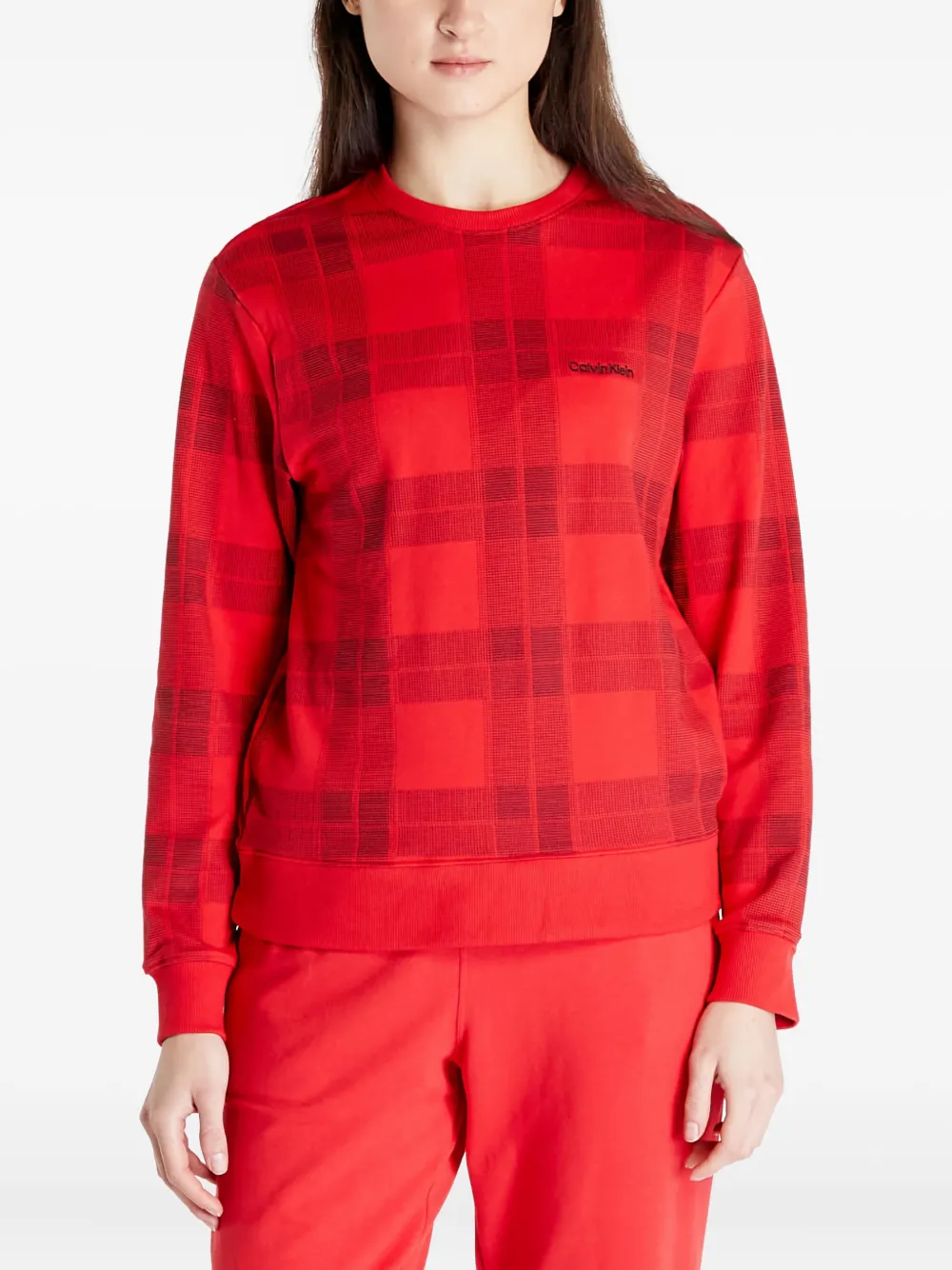 Calvin Klein Mc Holiday sweatshirt | Red | Image 1