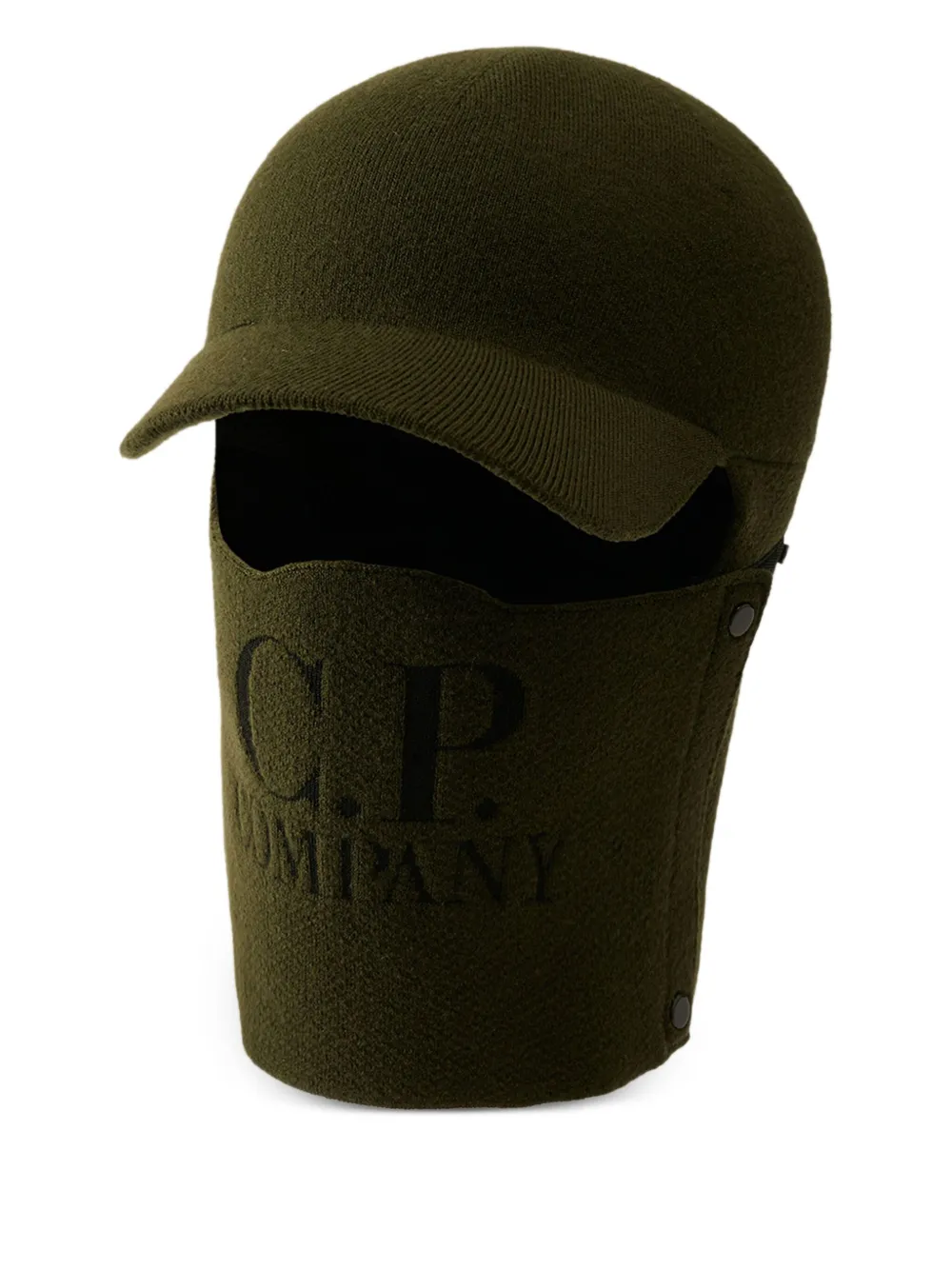C.P. Company Extrafine Merino Wool hat | Green | Image 1