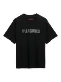 Pleasures cotton T-shirt - Black