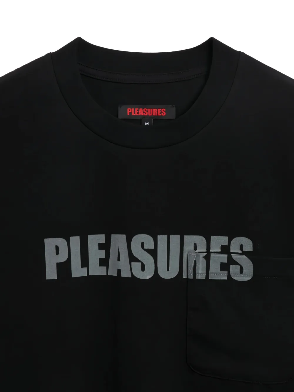 Pleasures Katoenen T-shirt Zwart