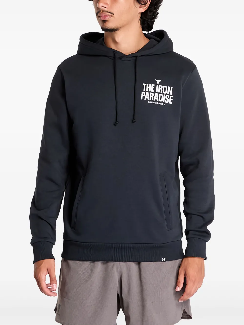 Under Armour hoodie texturizada | negro | Image 1