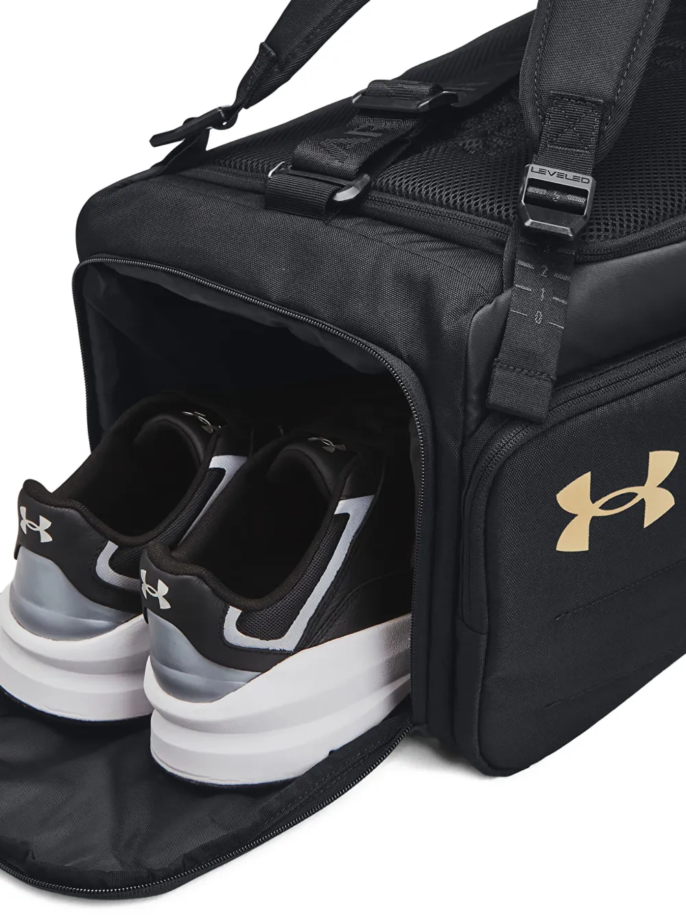 Under Armour Contain Duo Med Bp Duffle In Black