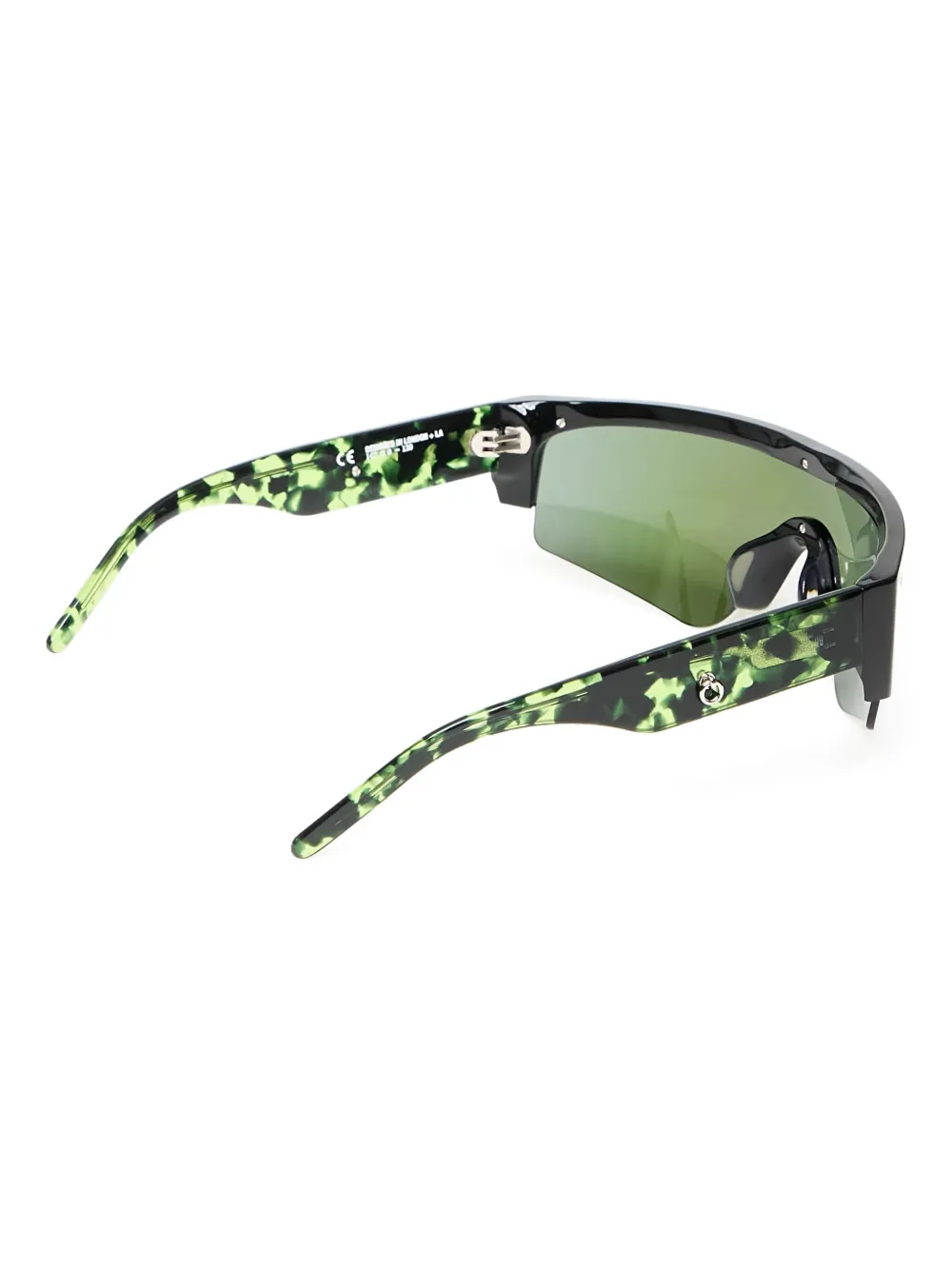 akila x Charli Cohen Halo zonnebril Groen