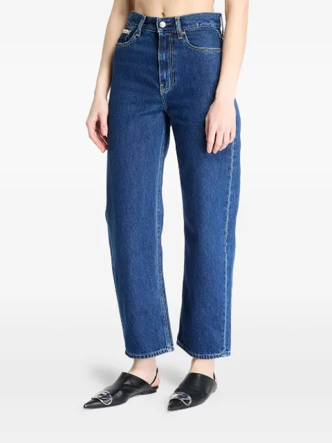 Calvin Klein jeans con tiro alto