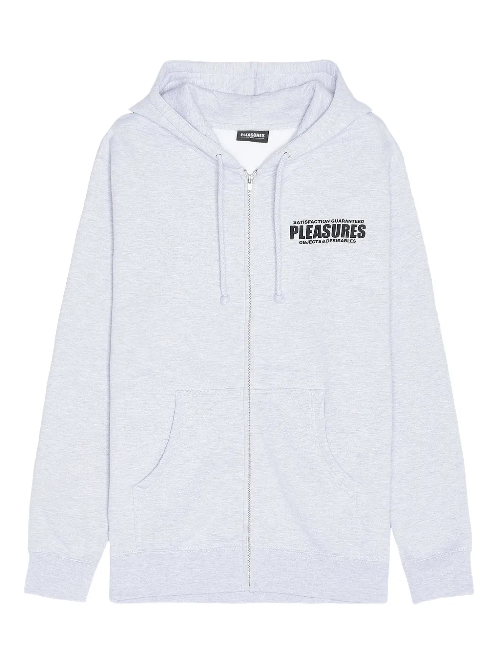 Pleasures hoodie con logo | gris | Image 1