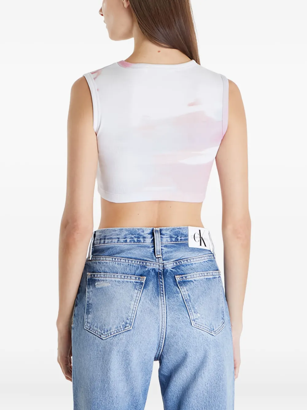 Calvin Klein Jeans Est.1978 Cotton Tank Top In Multi