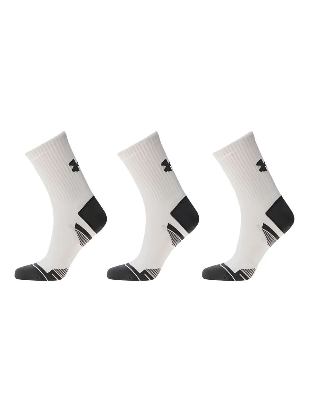 Under Armour two-tone socks (pack of three) | White | Image 1