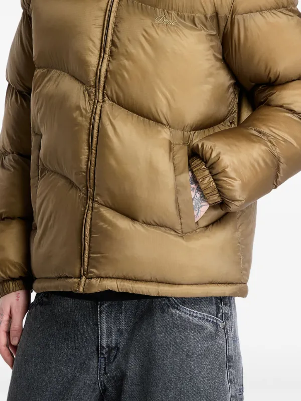 DIME Classic Ripstop Puffer ダウンジャケットM Dime Classic Ripstop Puffer Jacket | Gold | FARFETCH