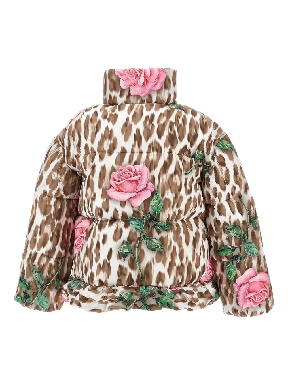 Monnalisa chamarra capitonada con estampado de leopardo | Chamarras capitonadas | Image 2
