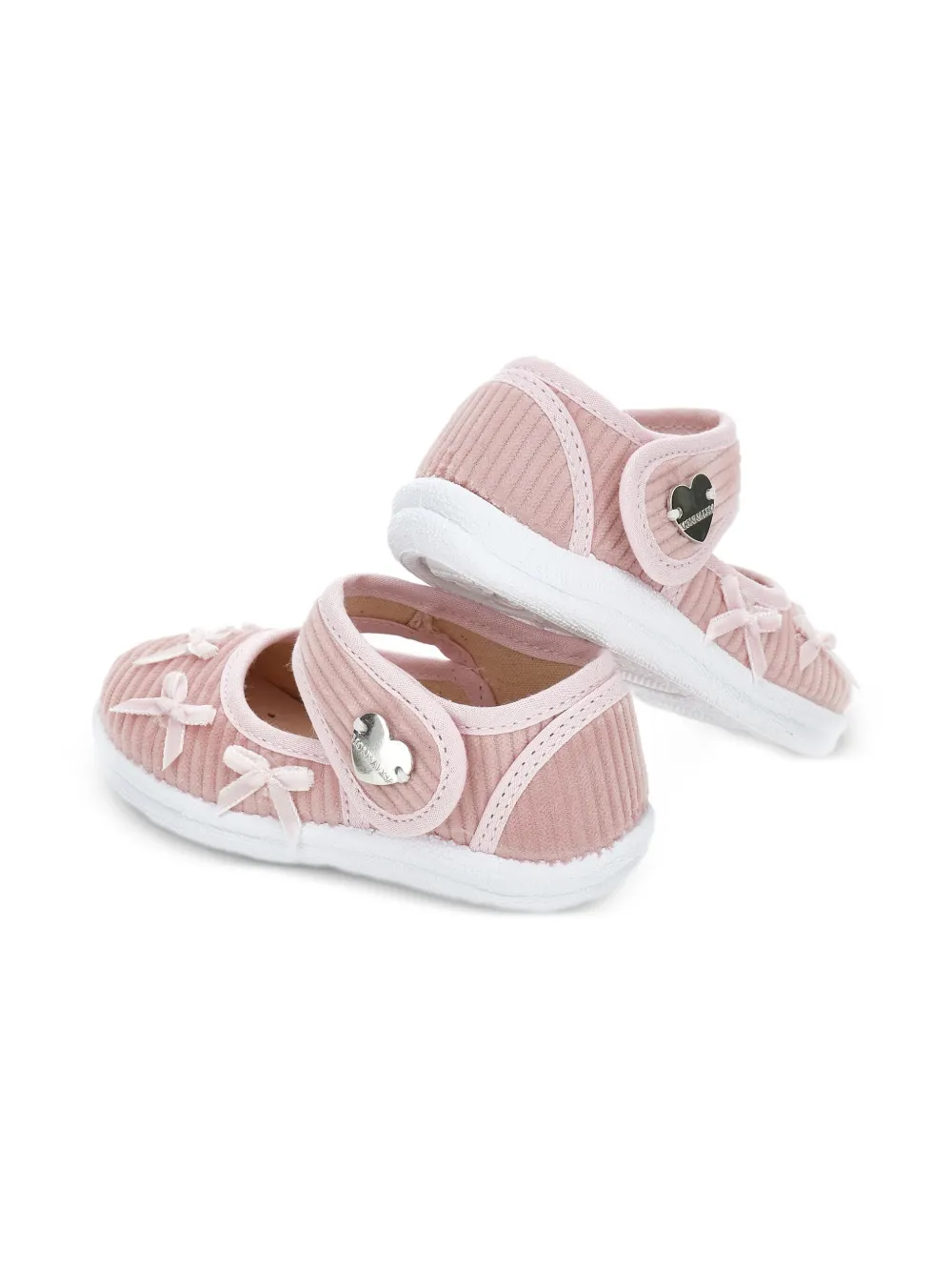 Monnalisa Mary Jane schoenen verfraaid met strik Roze