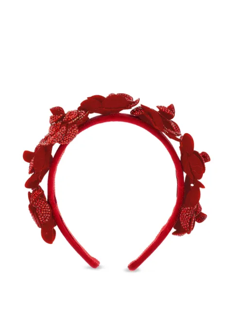 Monnalisa rhinestone-embellished hair band