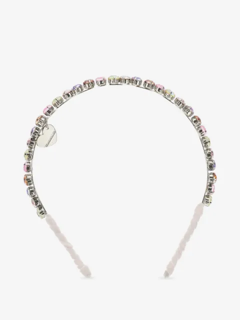 Monnalisa rhinestone-embellished headband
