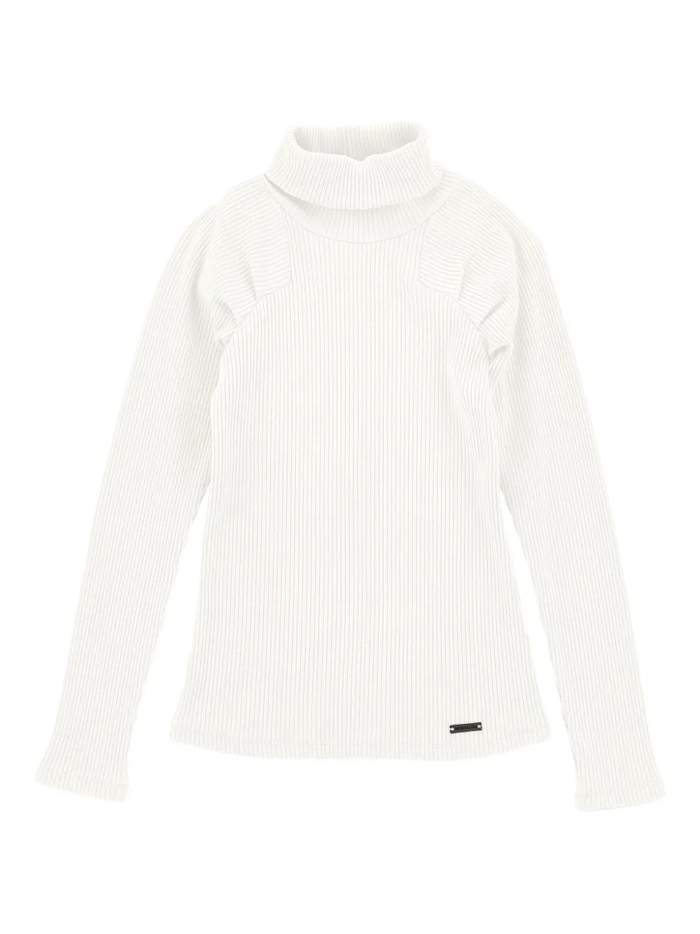 Monnalisa Turtleneck Sweater In White