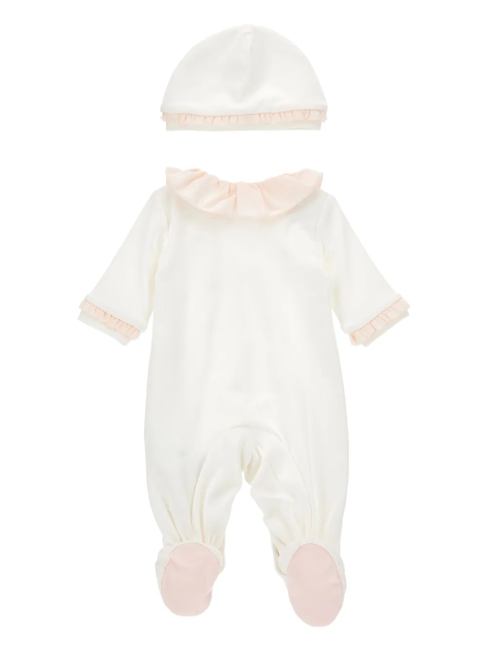 Monnalisa bow-print babygrow set | Babygrow Sets | Image 2