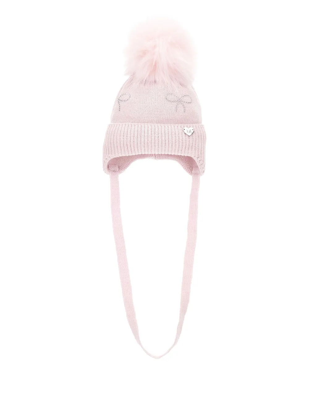 Monnalisa Wollen muts Roze