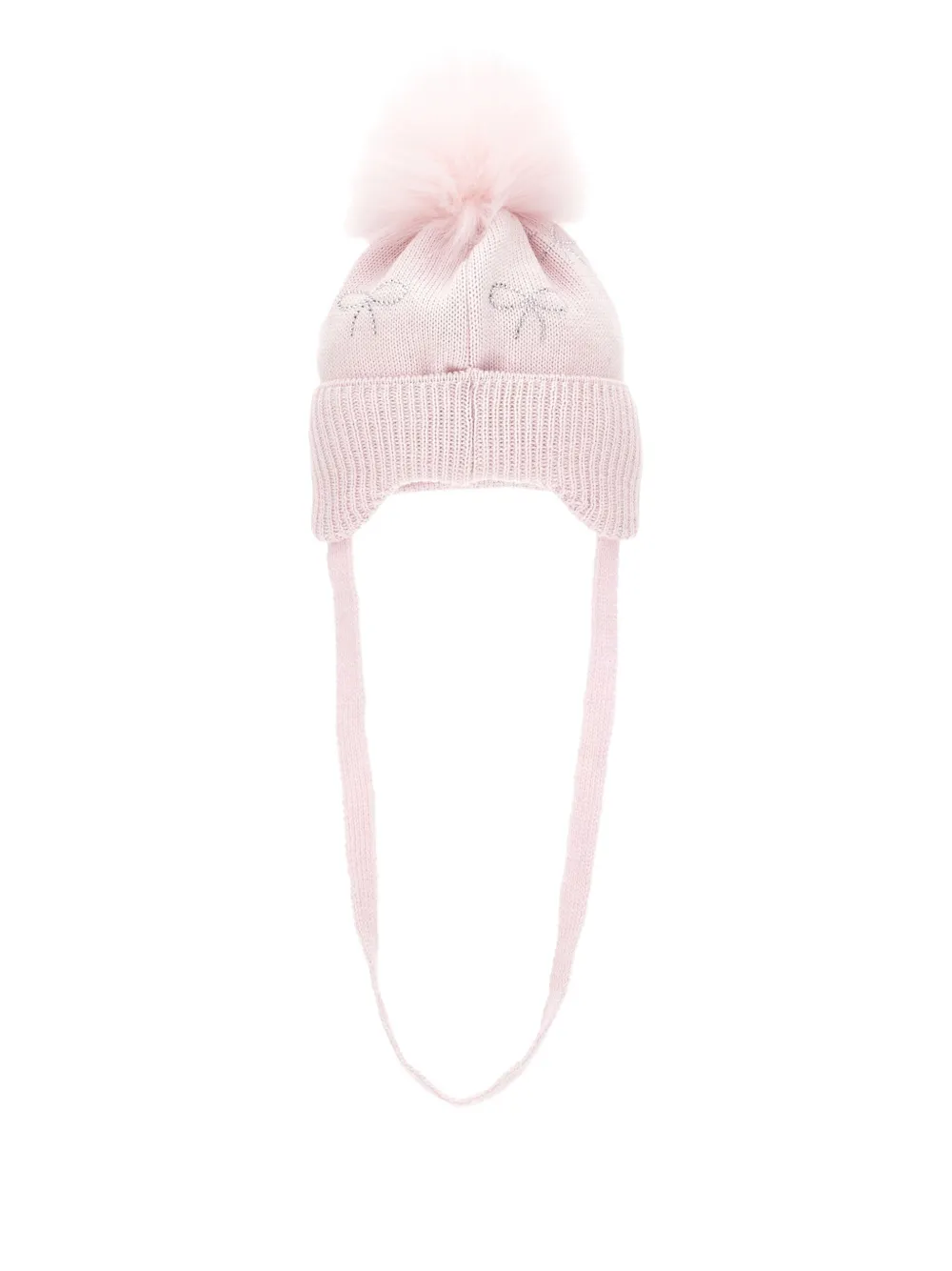 Monnalisa Wollen muts Roze