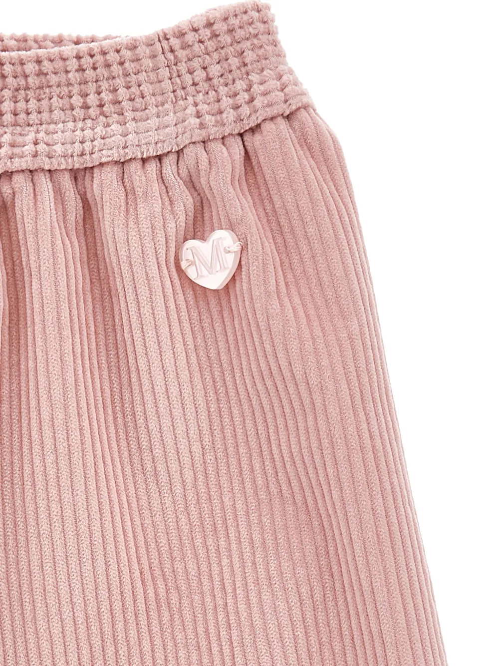 Monnalisa Fluwelen broek Roze