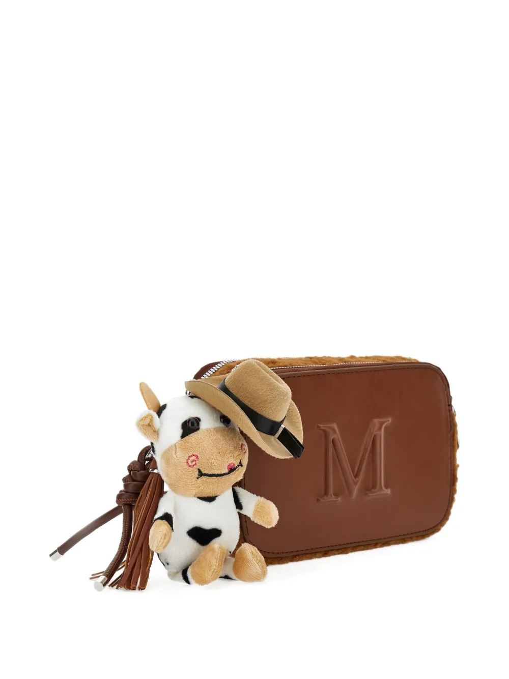Monnalisa Leren portemonnee Bruin