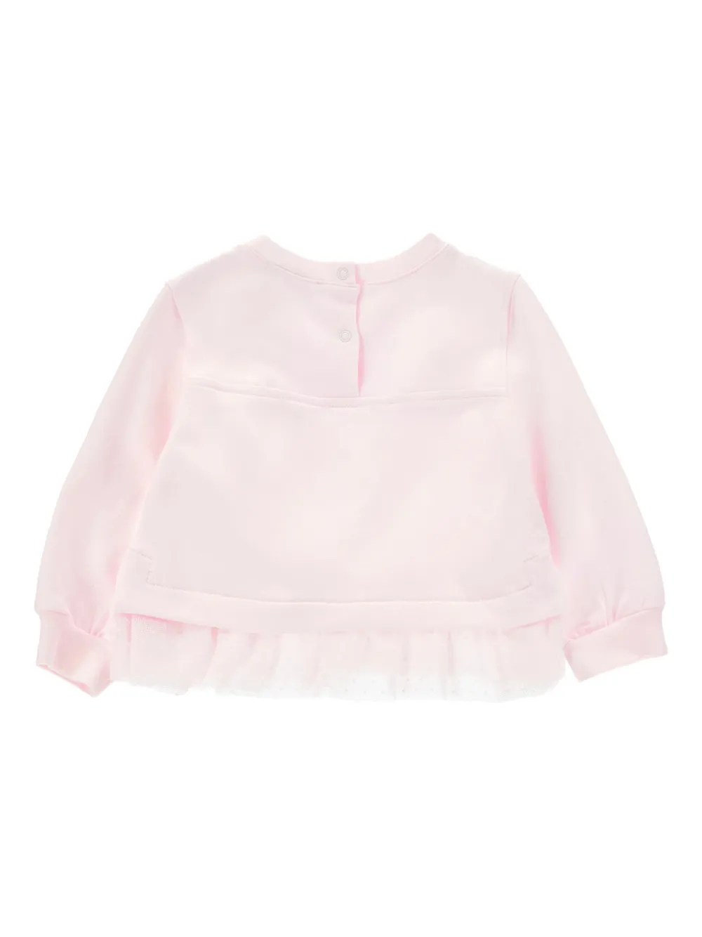 Monnalisa Sweater met ruches Roze