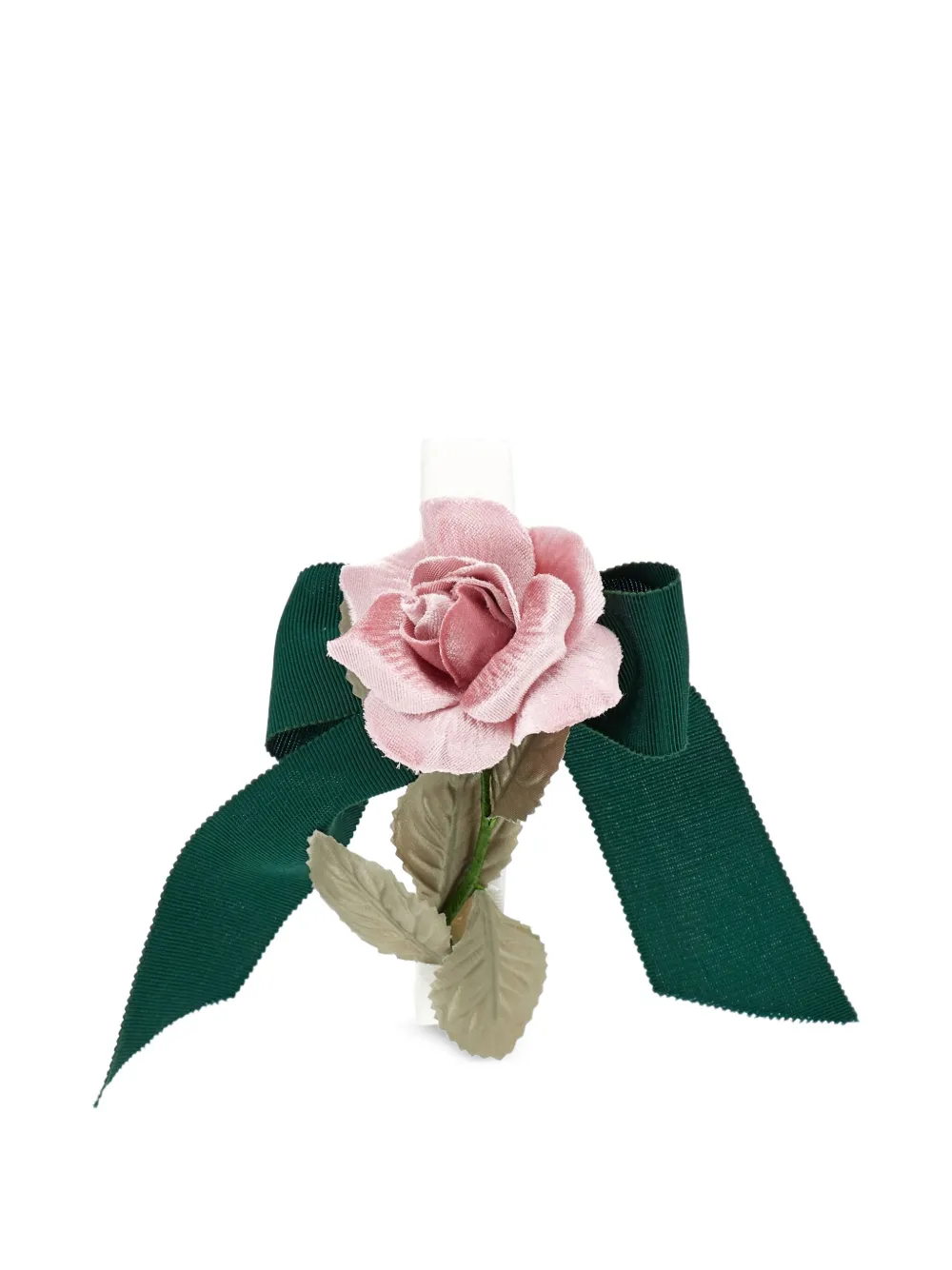 Monnalisa Haarband verfraaid met bloemen Groen