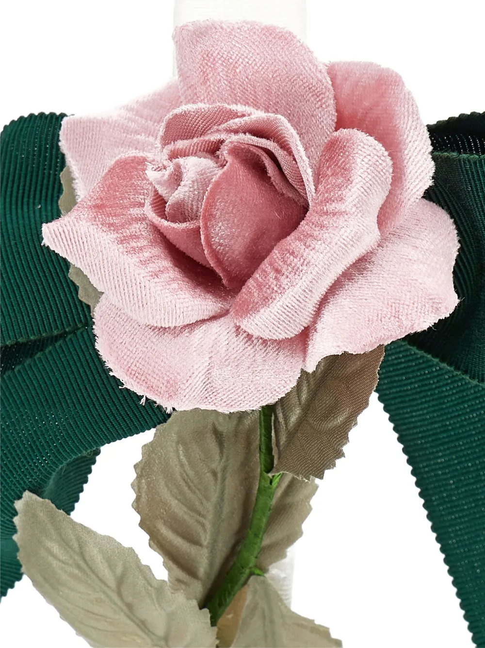 Monnalisa Haarband verfraaid met bloemen Groen