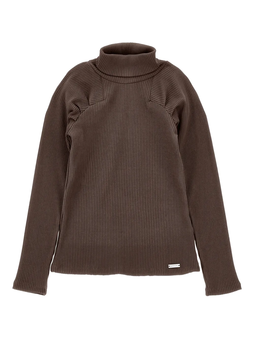 Monnalisa turtleneck sweater | Brown | Image 1