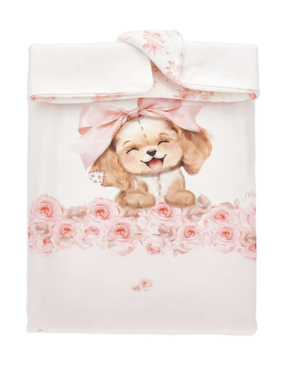 Monnalisa Slaapzak met puppyprint Roze